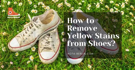 how to remove yellowing from shoes